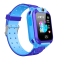 Kid's Q12 GPS Smart Watch for Kids (Blue). 