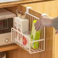 Railing Storage Holder Versatile Kitchen Organization Grid Storage Organizer Bathroom Hanging Basket Over-the-door Storage Rack. 