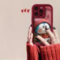 Phone Casing For Iphone 6 6S 7 8 Plus 15 14 13 11 12 Mini Pro Max X XS XR Casing Matte Soft Anti-Knock Cartoon Doraemon Cute Loopy Cover Fashion Casing Anime Cute Solid Color. 