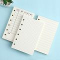 A7 6-hole Loose-leaf Notebook Refill Paper A7 Handbook Inner Page Cute Notebook Loose-leaf Paper Mini Notebooks and Journals. 