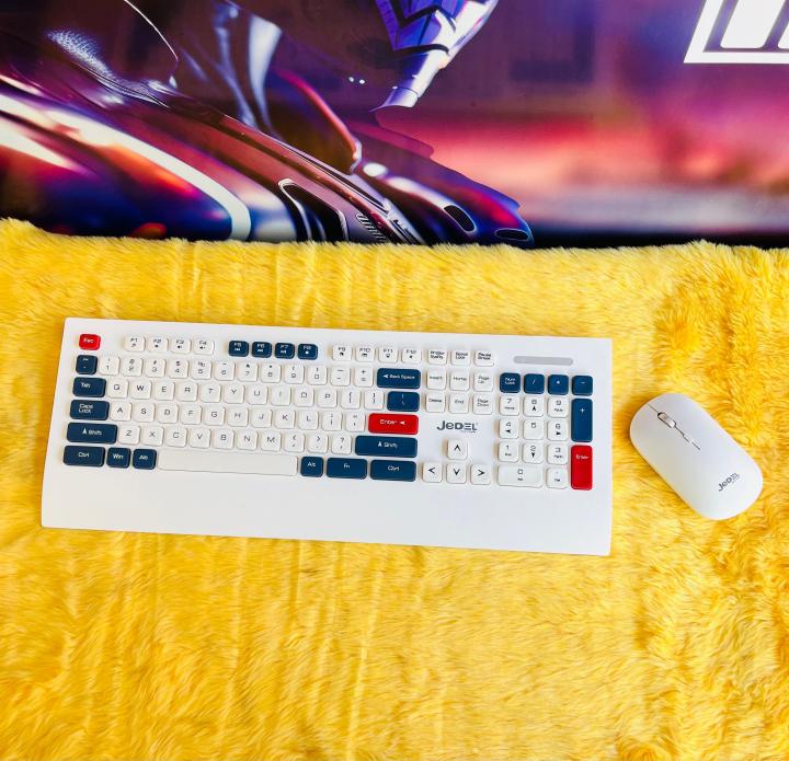 Jedel wireless keyboard mouse Combo pack