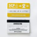 SCP ID keycard ,scp secret foundation cards,Special Logo Cosplay Access Grade Card GU-2552. 