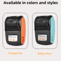 PT210 Portable 2 Inch Mini Thermal Receipt Printer Wireless Bluetooth Pocket 58mm Bill Printer For Mobile Android IOS Windows. 