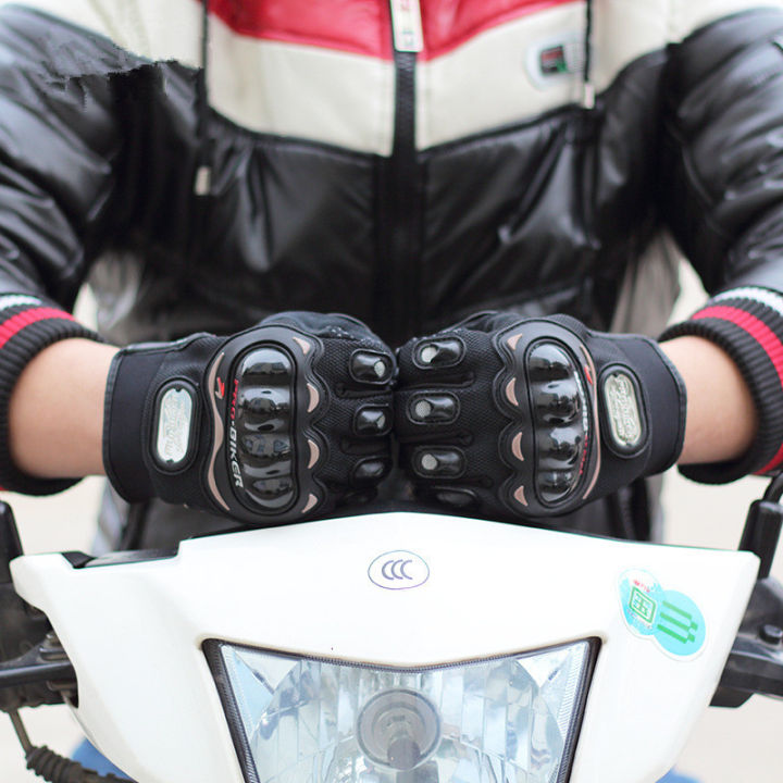 Mens%20Women%204%20Season%20Driving%20Supertech%20Black/White%20Motorcycle%20Leather%20Gloves%20Racing%20Glove%20Motorbike%20Cowhide%20Racing%20Bike%20Knight%20-%20Image%204