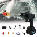 Factory New lithium battery Water Washing 24 V Wireless Car Washer Electric Portable Water Gun. 