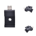 Hot Shoe Flash Bracket Camera Metal Cold Shoe Mount Adapter 1/4 Tripod Screw. 