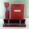 Creative LED Jewelry Box with Light 2024 New High-End Birthday Gift Ring Necklace Bracelet Bracelet Bag. 