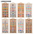 NEW 12pcs/set Bohemian Colorful Elephant Animal Charms Braided Bracelets Women Crystal Bead Rope Chain Yoga Bracelet Anklet Jewelry. 