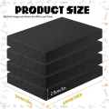 Polyethylene Foam Sheet - 4Pack Of Polyurethane Foam Pads for Packing and Crafts, 16Inch X 12Inch X 1Inch Thickness. 