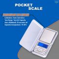 Electronic Digital Pocket Scale 0.01g Precision Mini Jewelry Weighing Scale Backlight Scales 0.1g for Kitchen. 