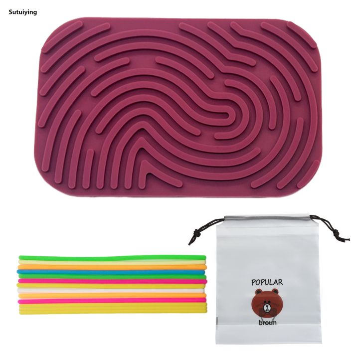 Sutuiying 2025 Radiant Silicone Strip Fidget Toy Interactive Sensory ...