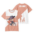 Hot spy X family T-shirts anime girl Anya larger 3D print streetwear men women fashion oversized T shirt kids tees tops clothing. 