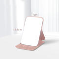 Double-sided Makeup Mirror Magnifying Adjustable Lightweight Dressing Mirror Foldable Portable Mirror for Dormitory Women's Accessory Beauty Tool Personal Grooming Makeup Application. 