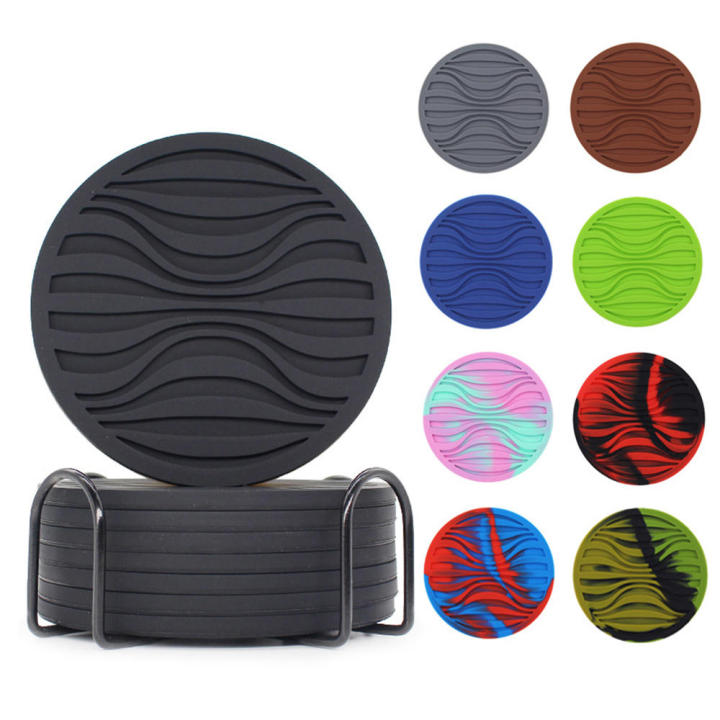 Round%20Silicone%20pad%20Durable%20Stand%20Anti-slip%20Heat%20insulation%20Home%20kitchen%20Cup%20coaster%20for%20Office%20Cafes%20Restaurants%20Picnics%20Daily%20use%20-%20Image%202