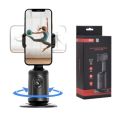 P01-Smart Gimbal 360° Auto Face Tracking Gimbal Rotation Phone Holder for Smartphone Video Vlog Live Stabilizer. 