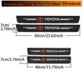 Car Door Entrance Point Anti Scratch Protector Decal Sticker 4Pcs/Set. 