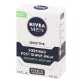 NIVEA MEN Sensitive Post Shave Balm | Soothes And Moisturizes Sensitive Skin - 100 ml. 