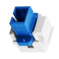 Sc Fiber Optic Adapter Sc F/f Keystone Module For Wall Panel Wiring Board Panel Installation Box. 