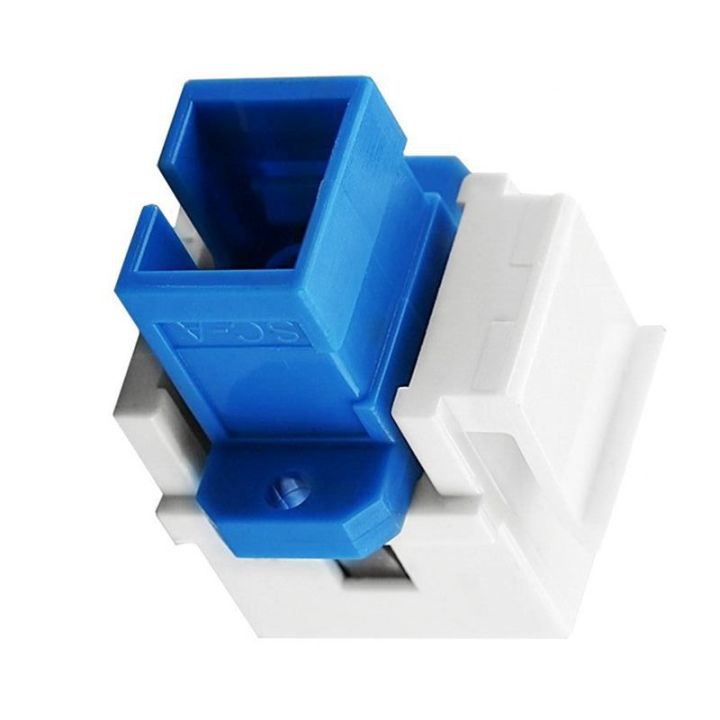 Sc%20Fiber%20Optic%20Adapter%20Sc%20F/f%20Keystone%20Module%20For%20Wall%20Panel%20Wiring%20Board%20Panel%20Installation%20Box%20-%20Image%203