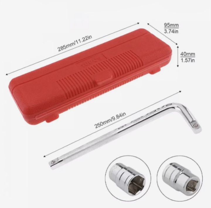 Box Socket Set - DBL - 10pcs -1/2” CRV | Daraz.lk