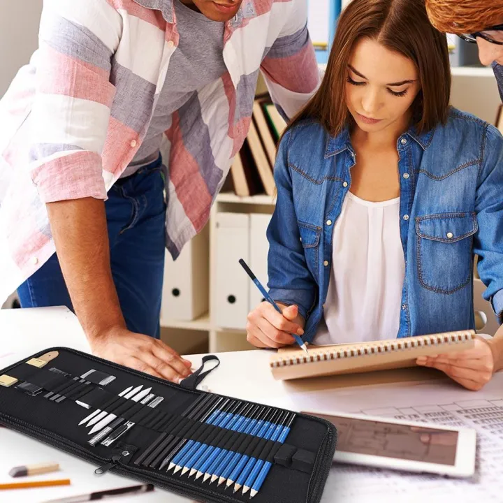 %E3%80%90BestGO%E3%80%9126/33Pcs%20H&B%20Sketching%20Pencils%20Drawing%20and%20Sketch%20Kit%20Set%20with%20Erasers%20Charcoal%20Stick%20Sharpener%20-%20Image%203