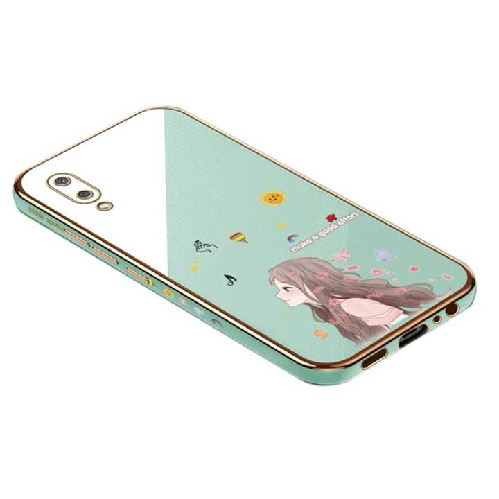 Hontinga for Samsung Galaxy M02 A02 Back Cover Luxury 6D