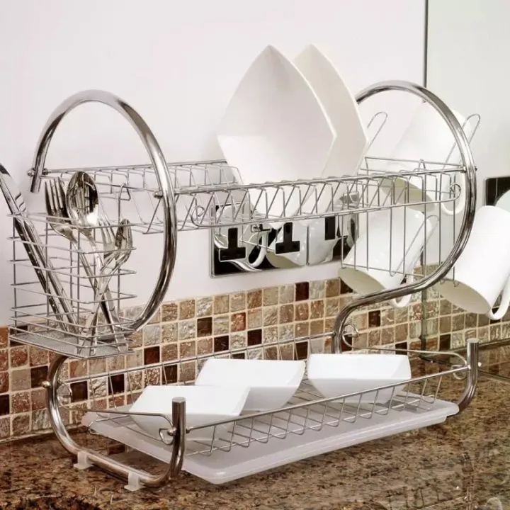 Dish%20Rack%20Cup%20Plate%20Drainer%20Strainer%20Stainless%20Steel%20Kitchen%20Drainer%20with%20Glass%20Holder%20-%20Silver%20-%20Image%205