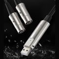 USB IN-OUT MIDI Cable One in One Out Interface 5 Pin Line Converter PC to Music Keyboard Adapter Cord. 