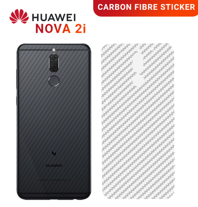 Carbon Fibre back stickerFor Huawei  Nova 2i