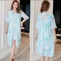 Luxury Floral Two-Piece Bridal Honeymoon Nightwear – Effortless Comfort, Everyday Elegance. 