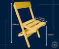 Foldable Wooden chair. 