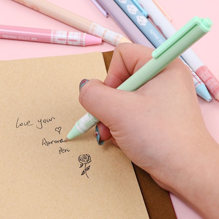 Cute%20Kawaii%20Animals%20Press%20Pen%20Six%20Little%20Friends%200.5mm%20Black%20Ink%20Gel%20Pens%20School%20Office%20Supply%20Student%20Student%20Stationery%20-%20Image%206