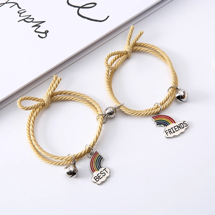 2pcs/set%20Rainbow%20Bracelet%20Korean%20Style%20Best%20Friends%20Bracelet%20Friendship%20Jewelry%20Fashion%20Birthday%20Gift%20Bracelet%20Rainbow%20Woven%20Suction%20Couple%20Bracelet%20Bell%20As%20a%20Gift%20For%20Best%20Friend%20Small%20And%20Fresh%20Student%20Bracelet%20Female%20Magnetic%20Suction%20Small%20Rubber%20Band%20-%20Image%203