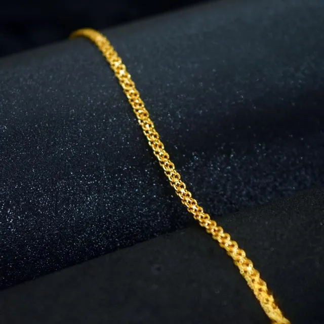 22K%20Gold%20plated%20chein%20Thin%2002MM%20Bismark%20chain%20for%20ladies%2018/24%20Inch%20-%20Image%206