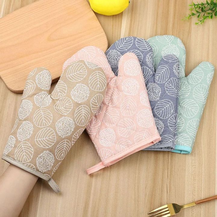 Durable Thickened Microwave Gloves Heat Resistance Anti-scald Oven ...