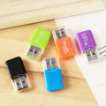 New Mini Memory Card Reader USB 2.0 Interface Micro SD TF Flash Portable Adapter High Quality For Laptop SH Mobile Converter Adapter MAOQIAN. 