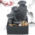 Fountain Waterfall Scene Tabletop Feng Shui Meditation Waterfall　BOYUAN. 