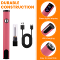 510 Thread Battery Cart Pen Electric Soldering Iron Welding Kit Adjustable Voltage Smart Tool with Hot Thread Head Pink. 