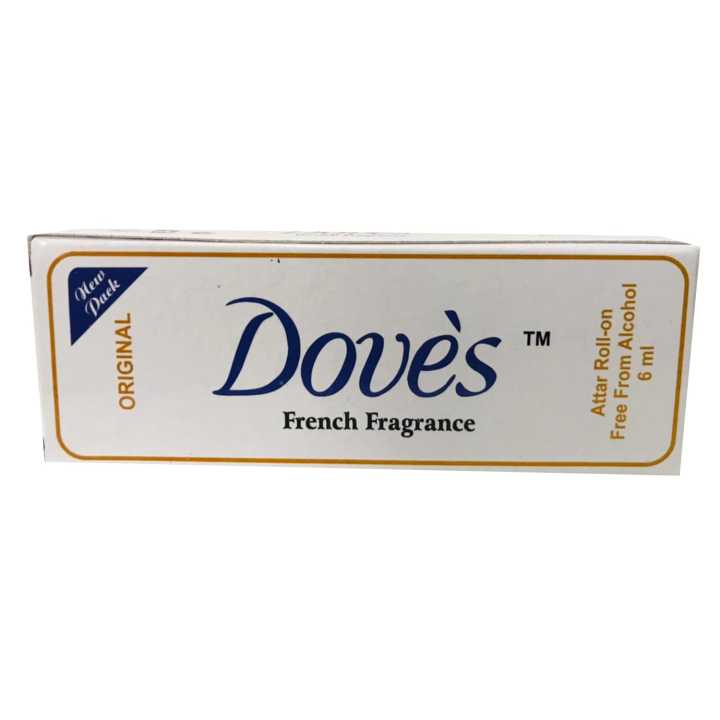 Dove's French fragrance perfume roll-on 6ml Attar