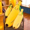 Banana Plush Toy Cute Soft Toy Hugging Sleeping Plushie Pillow Simulation Fruit Pillow Doll Baby Kid Birthday Gift Children's Toys. 
