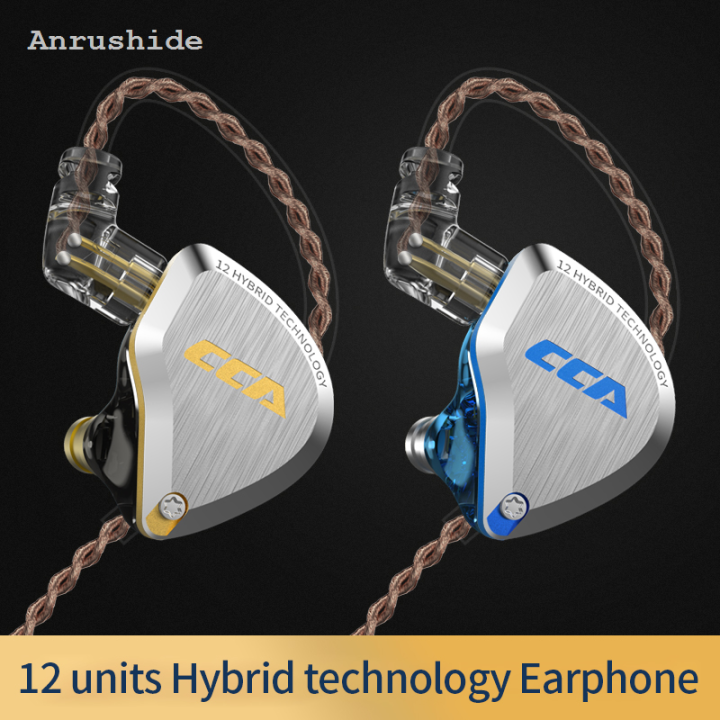 Anrushide CCA C12 High Quality HIFI In Ear 12 Unit Loop Iron New ...