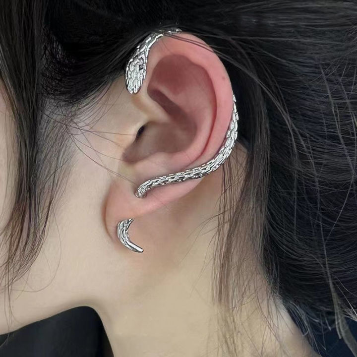 Punk%20Snake%20Shape%20Clip%20Earrings%20For%20Women%20Men%20Ear%20Clips%20Vintage%20Ear%20Hanging%20Ear%20Cuff%20Earrings%20Party%20Jewelry%20-%20Image%202