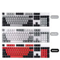 104pcs Pbt/abs Translucent Keycaps Oem Profile For Mechanical Keyboard Double- Backlit Replacement Key Cap Set. 