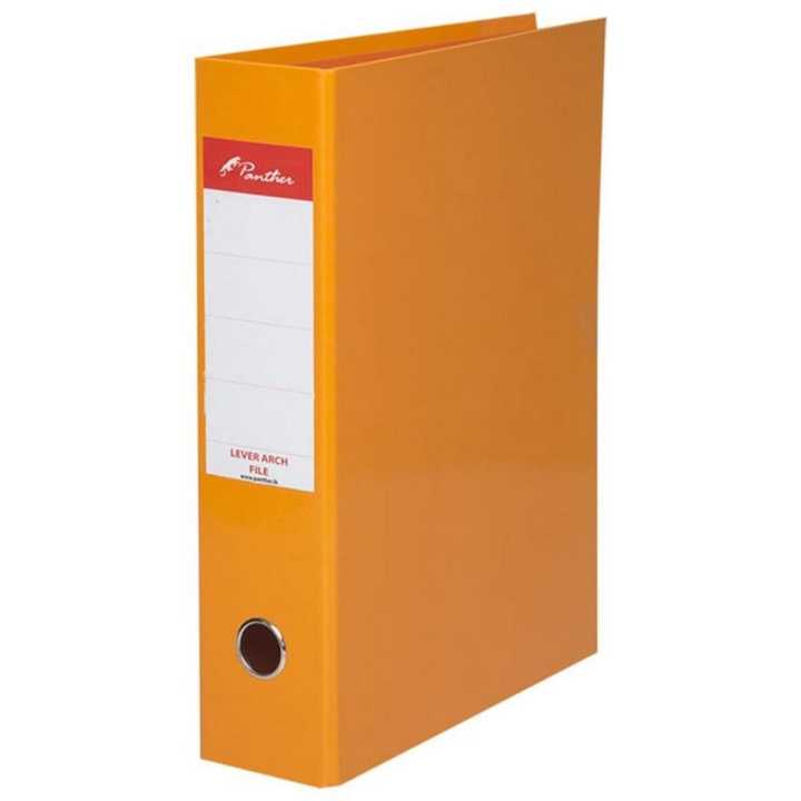 Box File 75mm  Laminated F4 - Orange