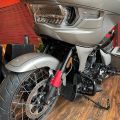 Motorcycle Front Fork Guards Dust Protection Lower Fork Leg Deflector Shield for Touring CVO Road Glide Black. 
