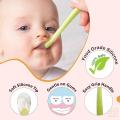 LuvLap Baby Feeding Spoon Set of 2 with Ultra Supple 100% Silicone Tip, BPA Free with Food Grade Silicone tip, for Kids 4 Months+. 