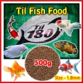 Til 180 Fish Food (Repacked) 1.8mm High Protein Floating Fish Feed 250g 500g 1kg Aquarium Fish Tank Pond. 