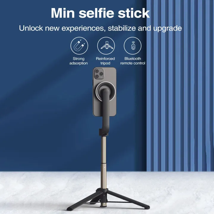 Portable%20Magnetic%20Selfie%20Stick%20Tripod%20for%20Magsafe%20iPhone%2014%2013%2012%20Handheld%20Stabilizer%20Rod%20with%20Remote%20Controller%20for%20Samsung%20-%20Image%206