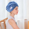1pc Quickly Dry Hair Hat Super Absorbent Soft Bathroom Women Head Towels Girls Cute Hair Towel Hair Dry Wrap Bonnets. 