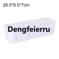 Dengfeierru Wire Cable Storage Box Tidy Wire Organizer Cable Management Phone New style Data Line Storage Case Safety Home Room Container Solid Colors. 